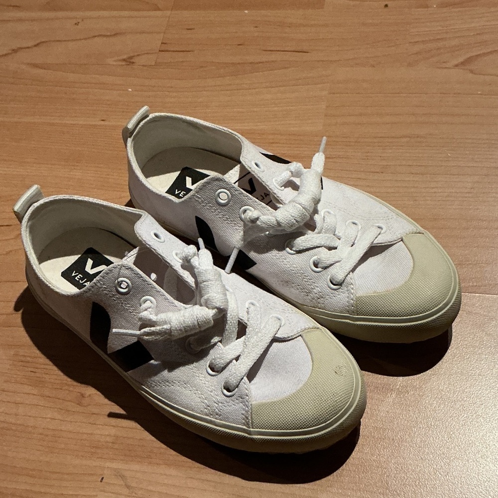 Veja White and Black Women's Sneakers